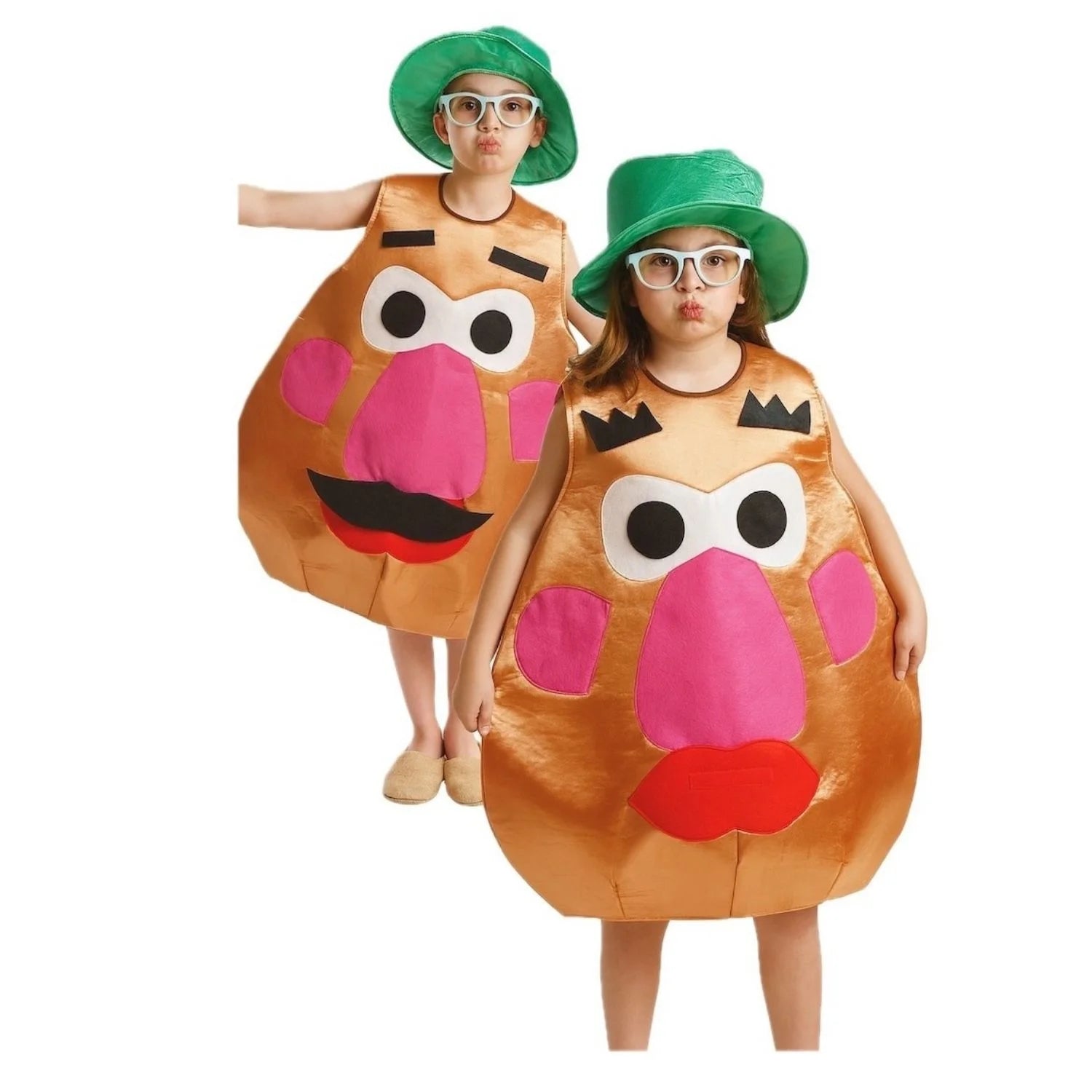 Disfraz Mr. Potato infantil con sombrero y accesorios divertidos