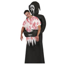 Disfraz muerte adulto con túnica para Halloween