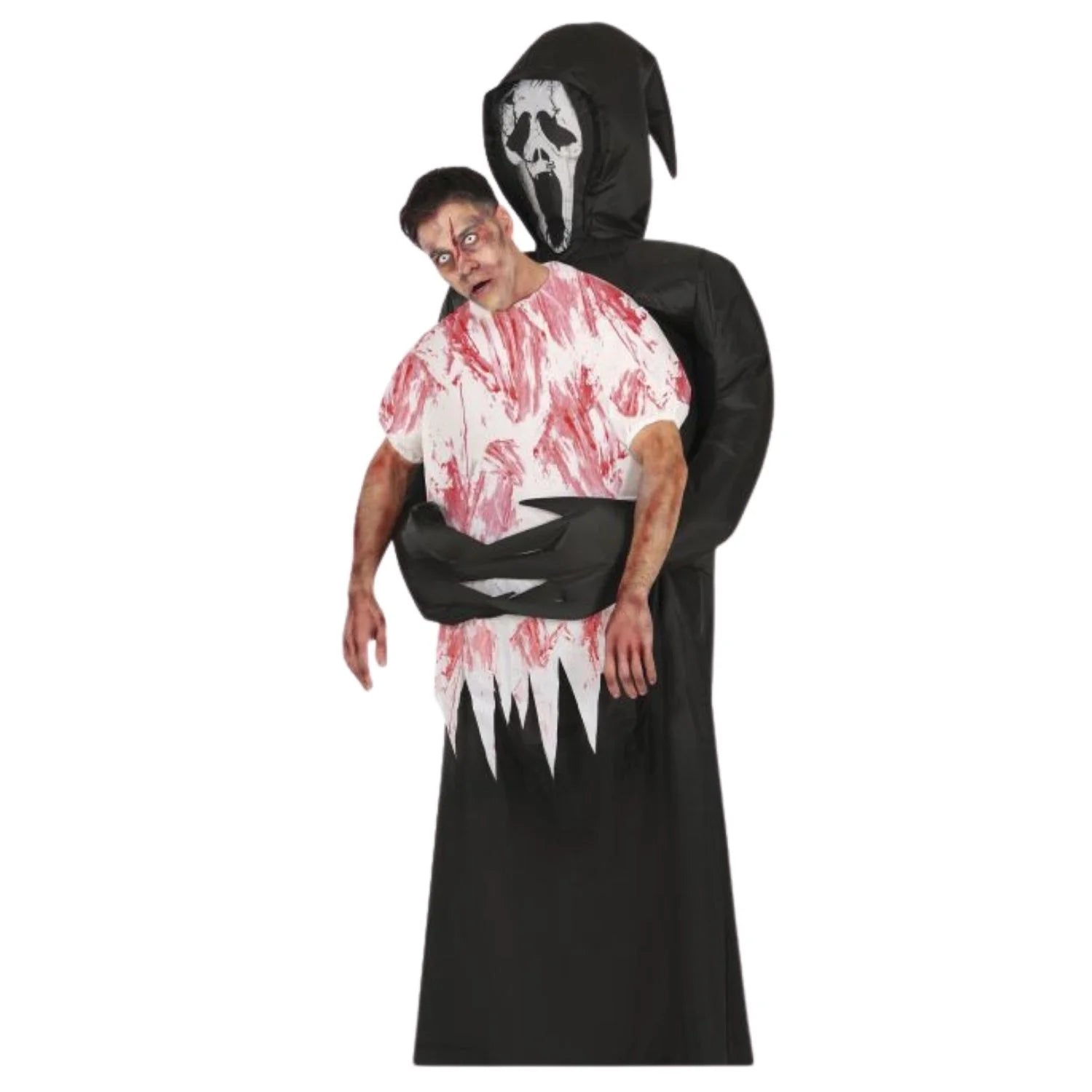 Disfraz muerte adulto con túnica para Halloween