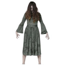 Disfraz mujer fantasma adulto con vestido para Halloween