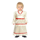 Disfraz de muñeca bebé con vestido cómodo