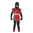 Disfraz ninja infantil completo con camiseta capucha chaleco pantalon