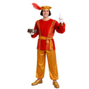 Hombre con disfraz de Paje Gaspar para Navidad y Cabalgata de Reyes
