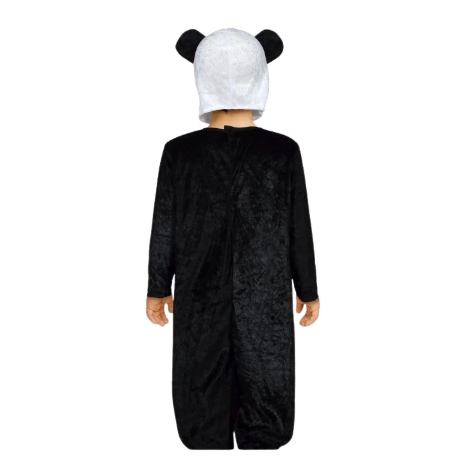 Bebé con disfraz de oso panda para Carnaval