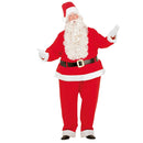 Disfraz Papá Noel gordito adulto clásico para Navidad