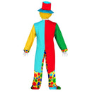 Hombre con disfraz de payaso para Carnaval y Halloween