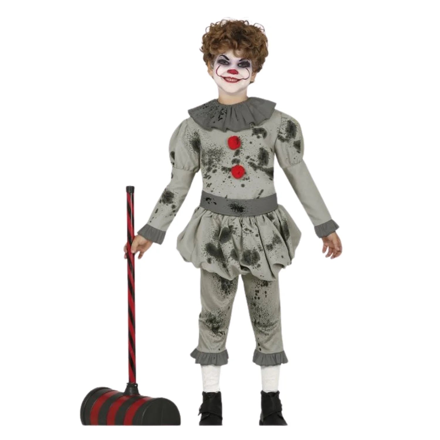 Disfraz payaso diabólico infantil para Halloween