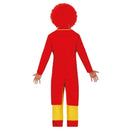 Hombre con disfraz de payaso elegante para Carnaval y Halloween