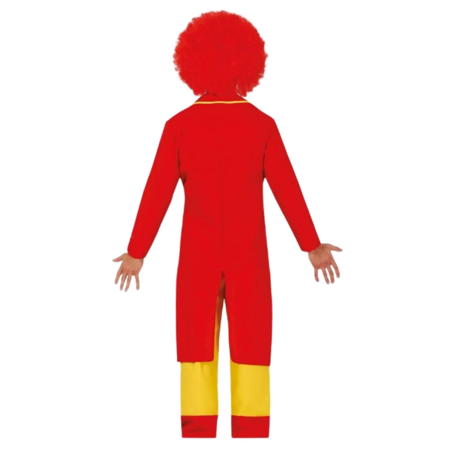 Hombre con disfraz de payaso elegante para Carnaval y Halloween