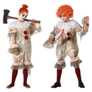Disfraz payaso macabro infantil con mono terrorífico
