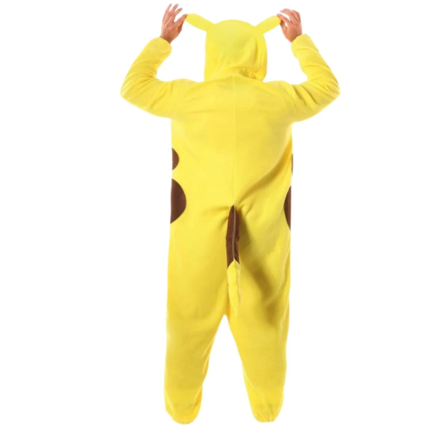 Adulto con disfraz Pokemon Pika-chu para Carnaval