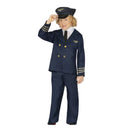 Disfraz piloto infantil con chaqueta gorra y pantalon