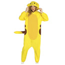 Disfraz Pokemon Pika-chu para adulto con mono y capucha