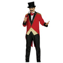 Disfraz presentador de circo adulto con chaqueta elegante