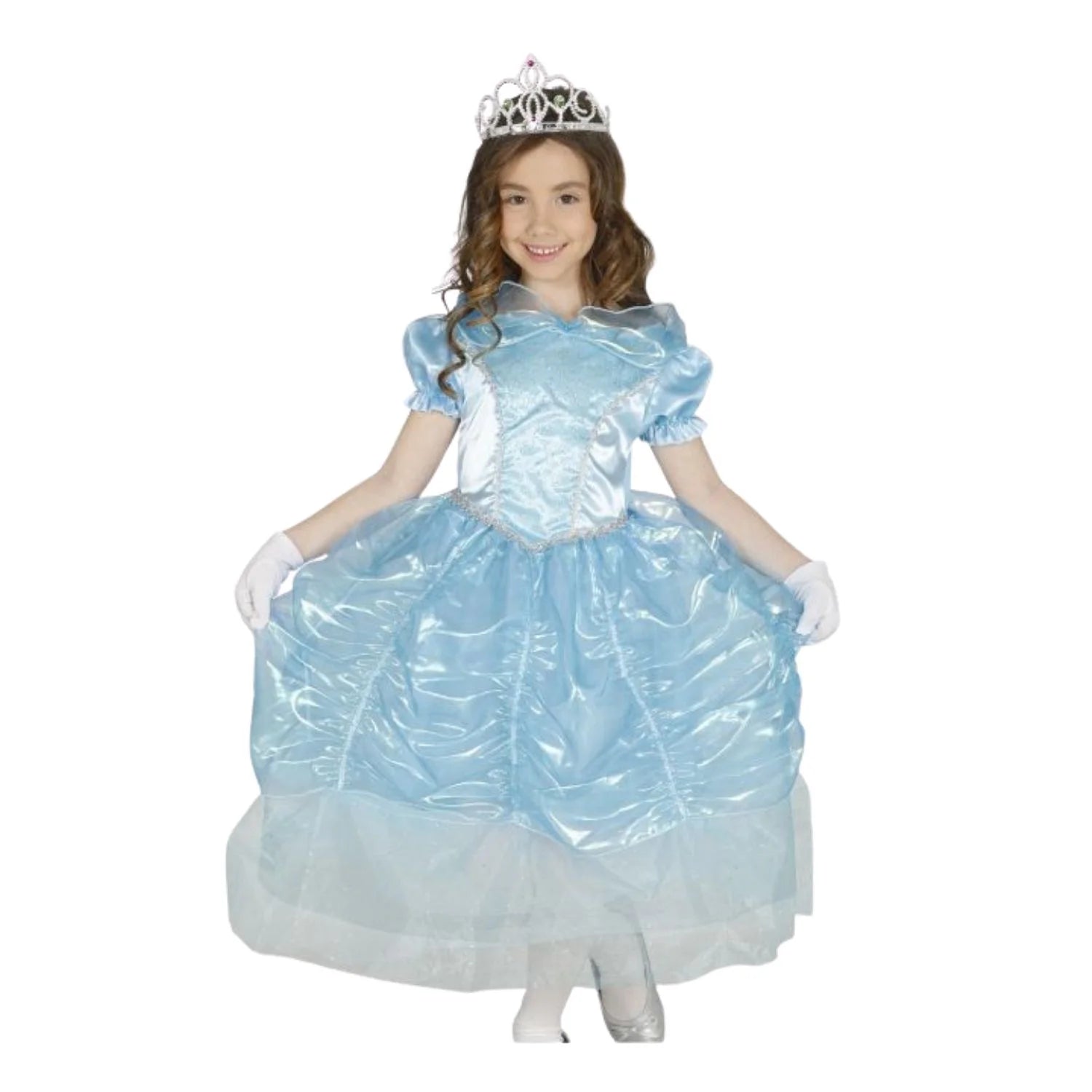 Disfraz de princesa cisne infantil con vestido elegante