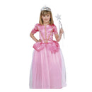 Disfraz de princesa del baile infantil con vestido elegante