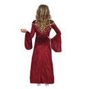 Vestido disfraz medieval princesa niña para Carnaval