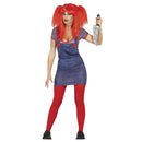 Disfraz Rag Doll para mujer con pañuelo y sombrero