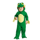 Disfraz ranita infantil verde con mono entero, gorro y cubrezapatos