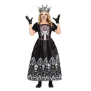 Disfraz Reina de la Noche Infantil con vestido para Carnaval y Halloween