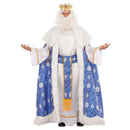 Hombre con disfraz de Rey Mago Melchor adulto para Navidad