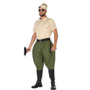 Disfraz de soldado regular para hombre con pantalón y gorro