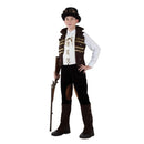 Disfraz steampunk para niño con chaleco y pantalón