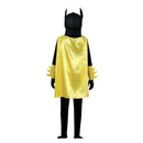 Niña con disfraz Black Heroine infantil para Halloween y fiestas