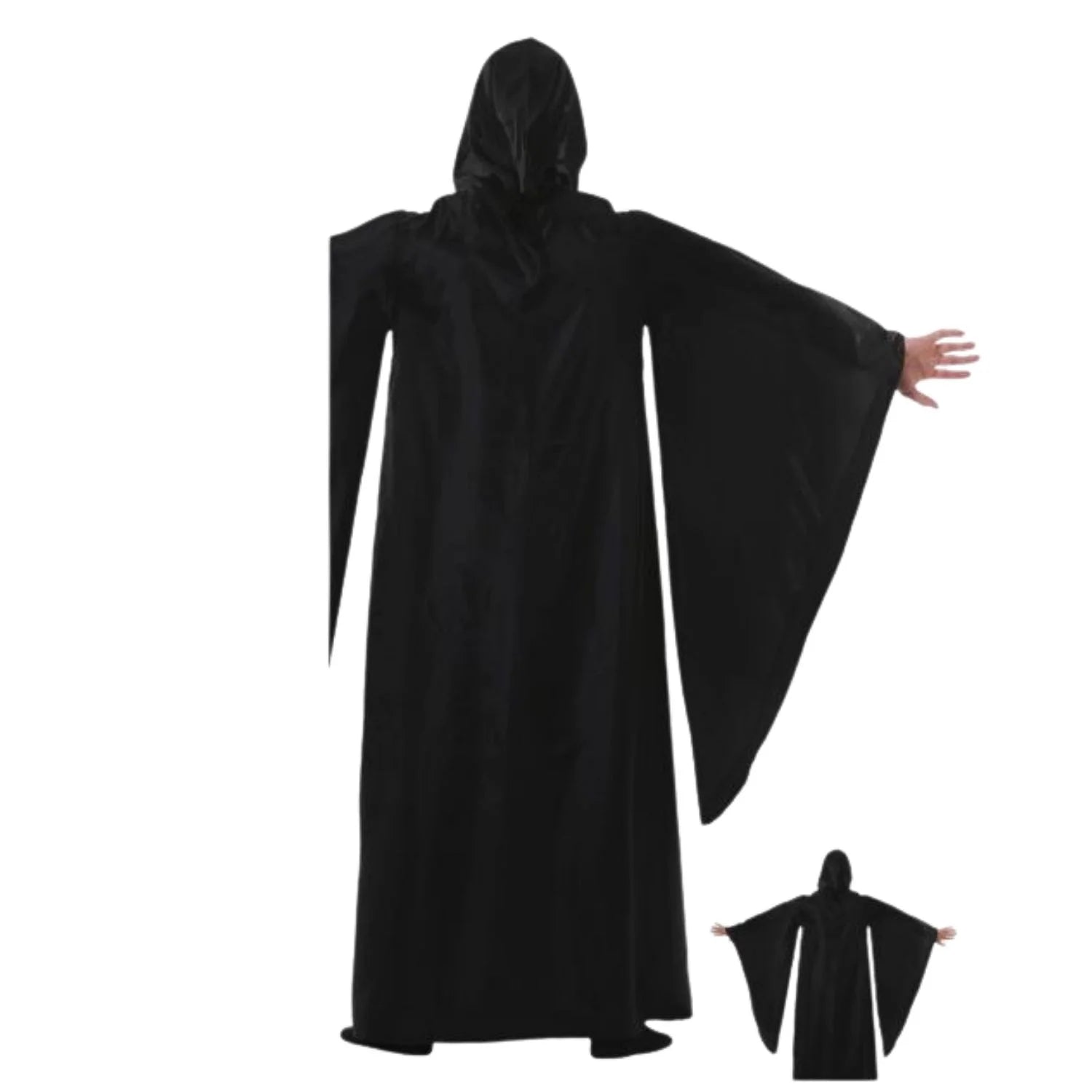 Hombre con disfraz la muerte adulto para Halloween y Carnaval