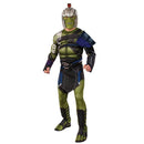 Disfraz de Thor Ragnarok adulto musculoso con máscara y traje acolchado
