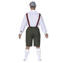Disfraz tirolés adulto estilo Oktoberfest con tirantes