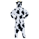 Adulto con disfraz pijama vaca para Carnaval y fiestas