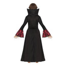 Niña con disfraz vampiresa infantil vestido Halloween