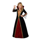Disfraz de vampiresa niña con vestido largo para Halloween