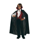 Disfraz Vampiro Gótico Niño con chaleco, pantalones y capa para Halloween