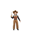 Disfraz de vaquero de Texas infantil con camisa pantalón y cinturón