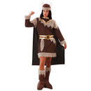 Disfraz de vikinga para mujer con túnica sombrero cinturón y cubrezapatos ideal para Carnaval o fiestas temáticas