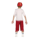 Niño con disfraz rugby zombie infantil completo