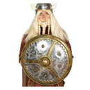 Escudo vikingo 45 cm accesorio vikingo para completar look de guerrero nórdico en fiestas temáticas