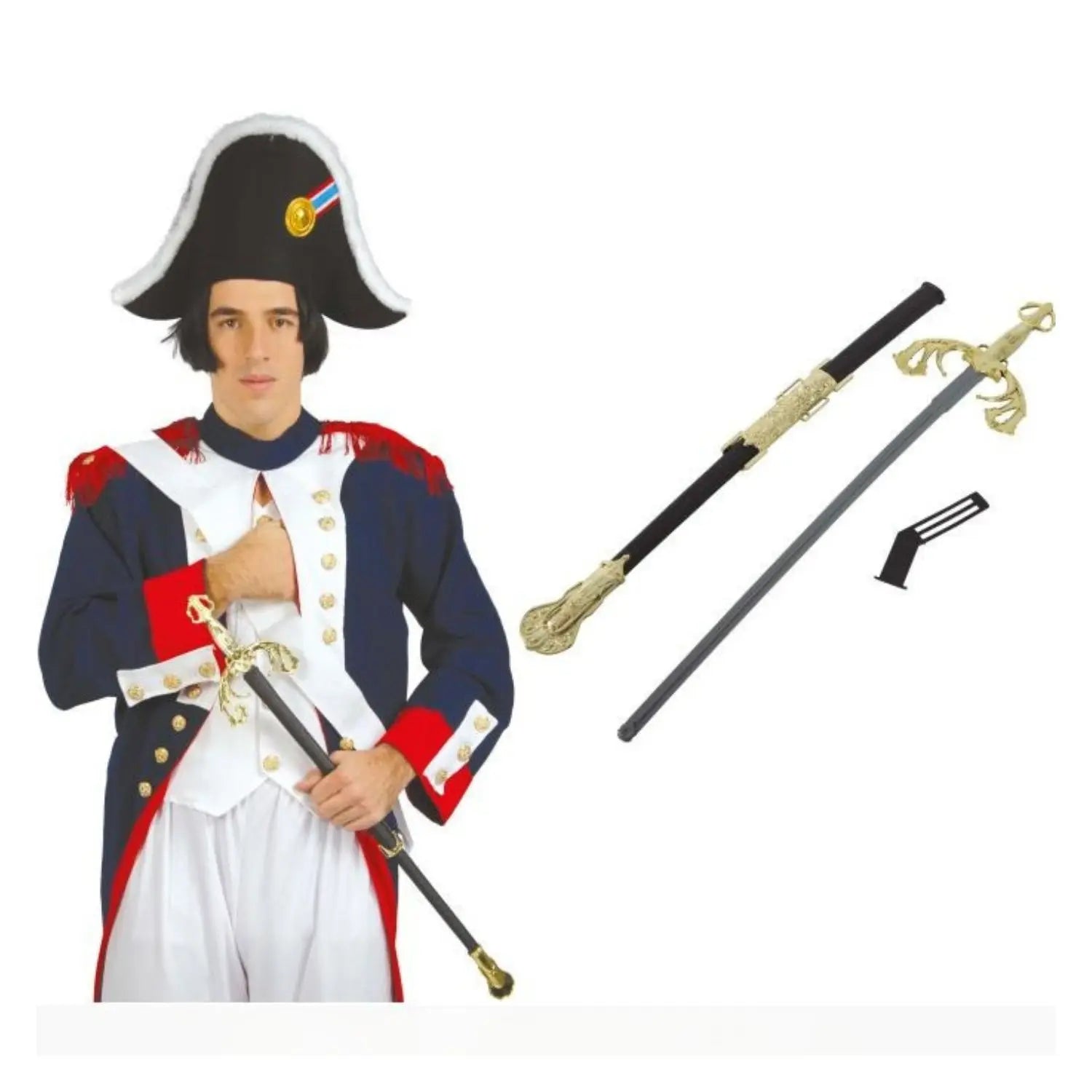 espada de noble con funda accesorio para disfraz historico aristocrata