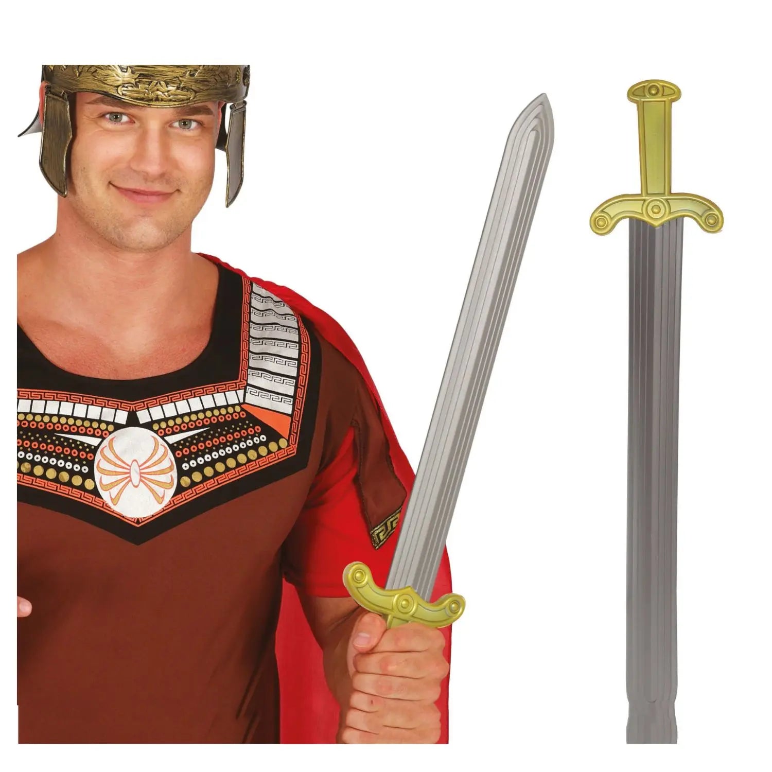 Espada romana accesorio para disfraz de gladiador