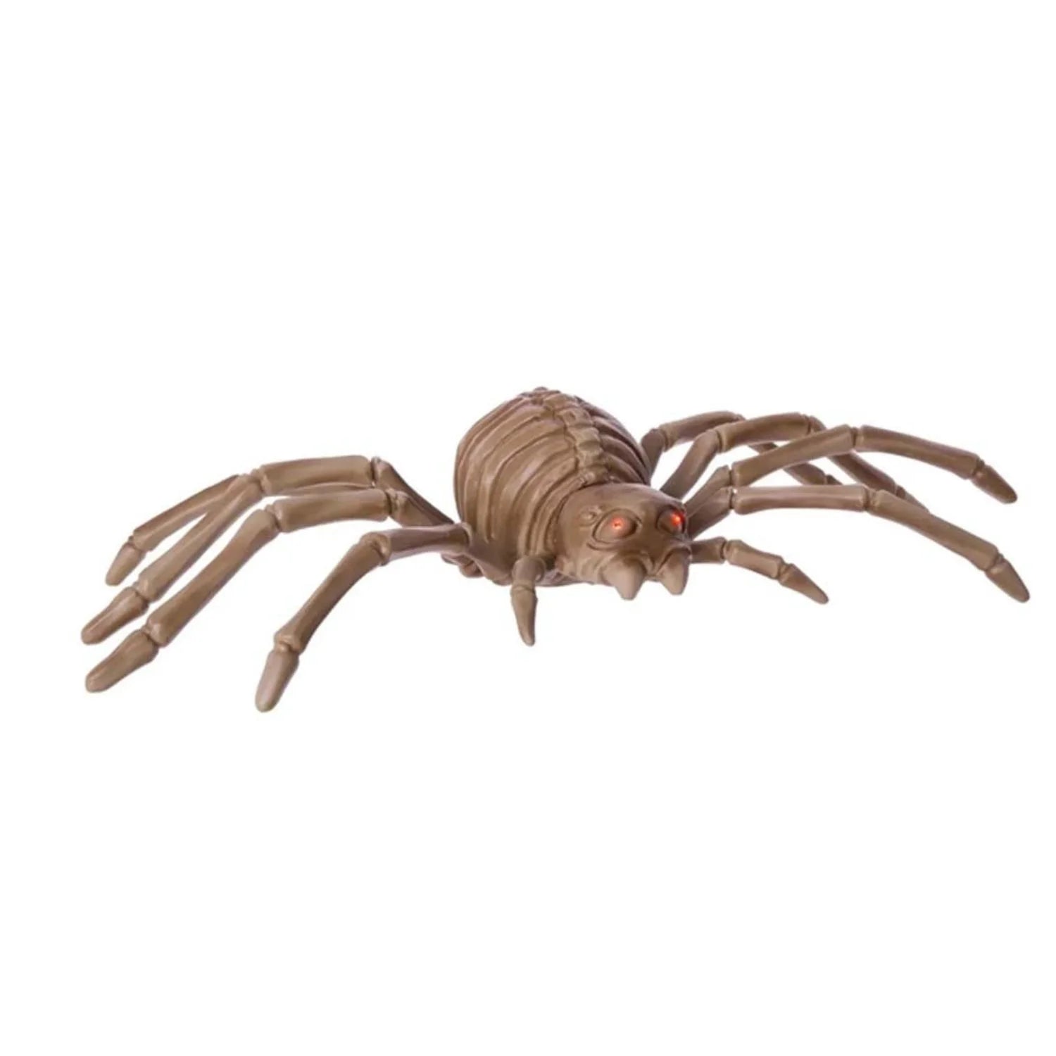 esqueleto araña con luz sonido movimiento decoracion halloween grande