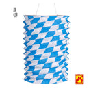 Farolillo Oktoberfest bávaro 28 cm accesorio alemán para decoración de fiesta temática de cerveza