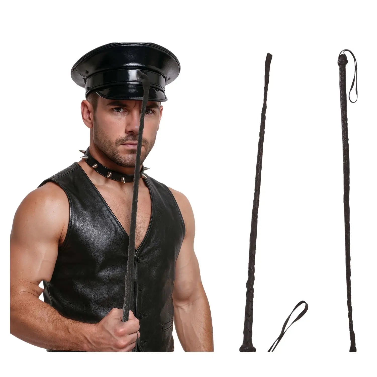 Fusta negra de 68 cm accesorio para disfraz temático