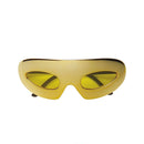 Gafas metalizadas futuristas color oro para disfraces espaciales y de ciencia ficción