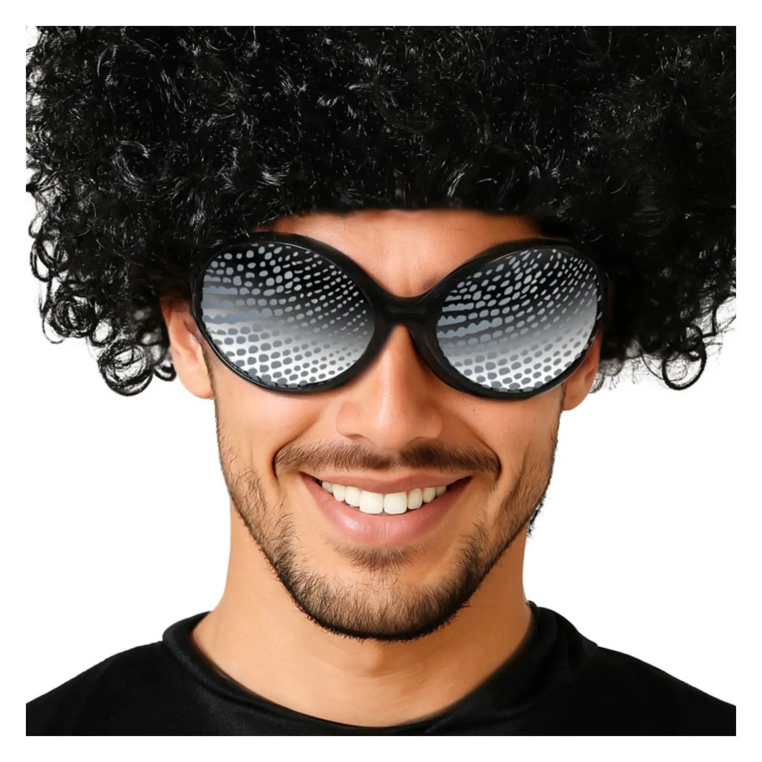 Originales gafas de mosca con divertido efecto visual, el complemento perfecto para disfraces de insectos, personajes extravagantes y fiestas temáticas.