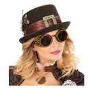 gafas steampunk vintage con diseño retro para disfraz cosplay
