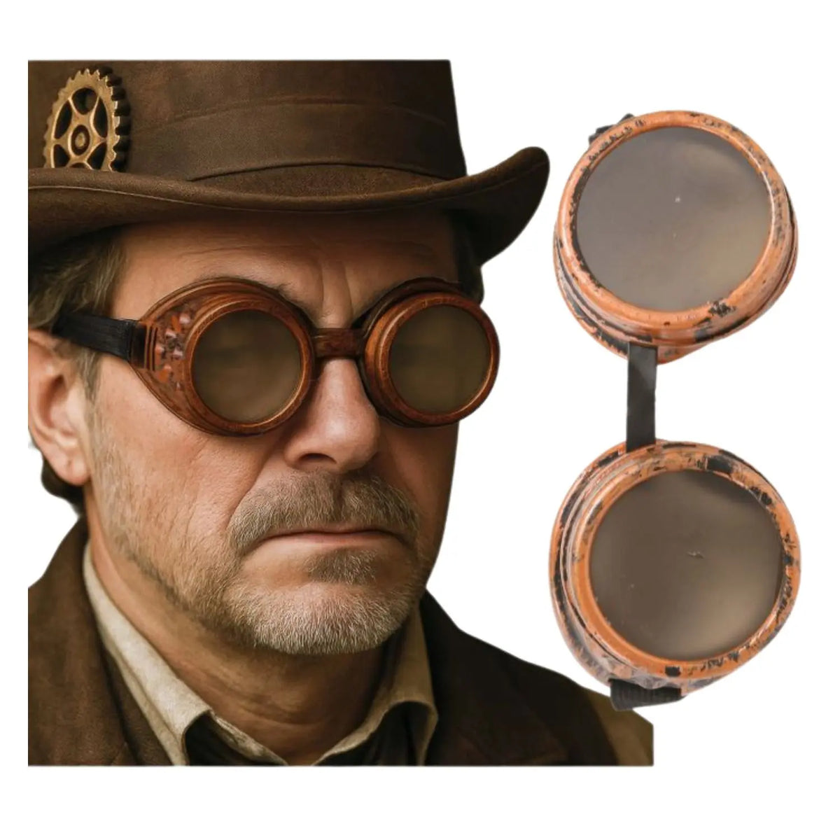 Gafas de Steampunk