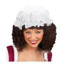 gorro mesonera blanco complemento para look medieval o de taberna tradicional