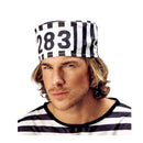 gorro presidiario complemento para look de cárcel clásico y divertido